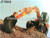 80小型挖掘機(jī)福建/80雙驅(qū)小型輪式挖掘機(jī)工作視頻