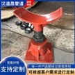 升降高度可调式支座管托配弧形托板保护管道